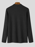 OTUSI 2024 New Fashion  Man Sweater Mens Solid Half Collar Long Sleeve Sweater SKUJ89228