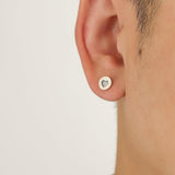 Otusi Heart Stud Earrings
