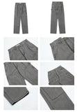OTUSI 2024 New Fashion Pants Men¡®s trendy Y2K men styleLoose-fit Straight-leg Jeans