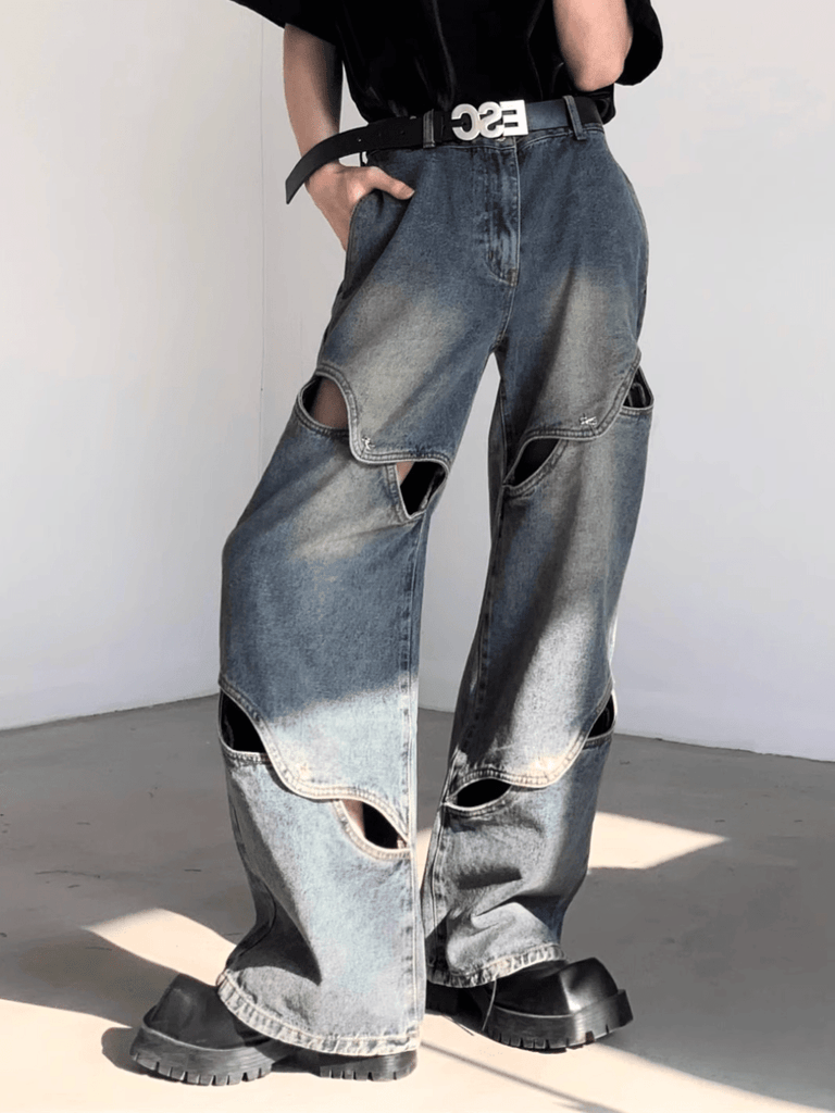 Otusi [FLAT ROOM] deconstructed design jeans FL62