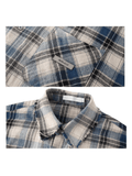 Otusi [CUIBUJU] American retro long-sleeved shirt na661
