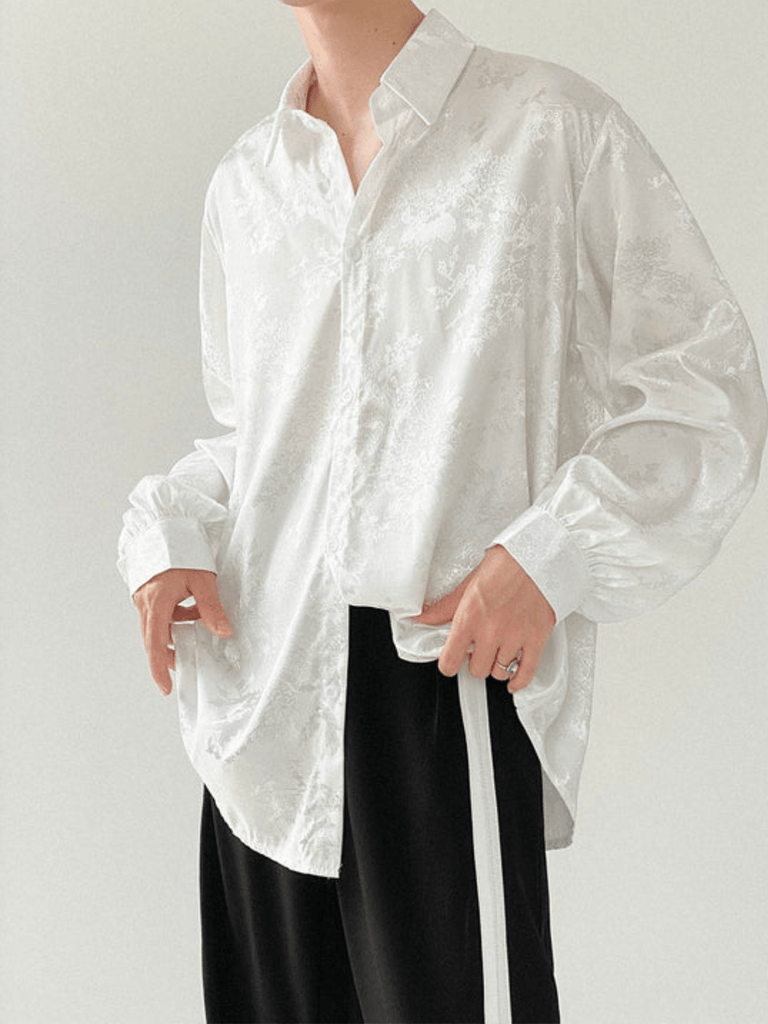 Otusi [DAZIONED] Trend Drape-in Shirt NA528