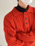 Otusi [DAZIONSED] Striped sweater NA593