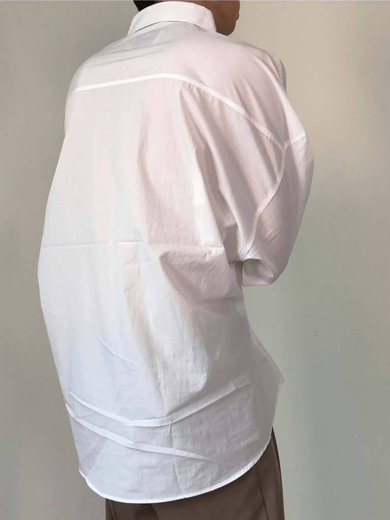 Otusi [COLN] solid color shirt NA324
