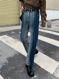 Otusi [AutumnWind] Gradation Color Flare Jeans NA527