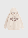 Otusi [INSstudios] National LOGO sweater zipper NA596