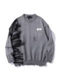 Otusi [CEDY] Letter Loose Sweater NA201