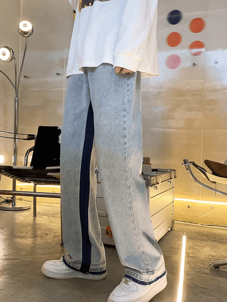 Otusi high street vibe straight pants na659