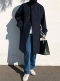 Otusi Mid-Length Wool Coat