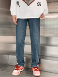 Otusi Side-breasted slit American hiphop jeans NA747