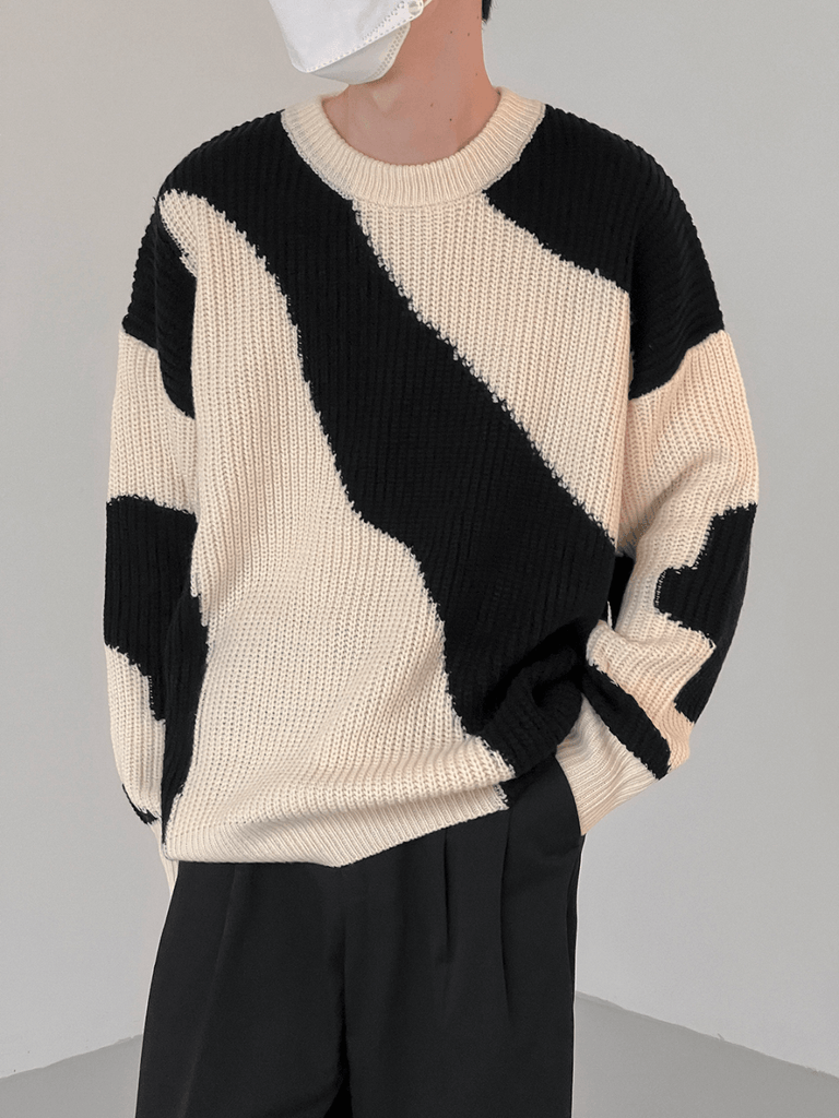 Otusi Contrast Pull Sweater