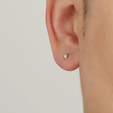 Otusi 925 Sterling Silver Triangle Earrings