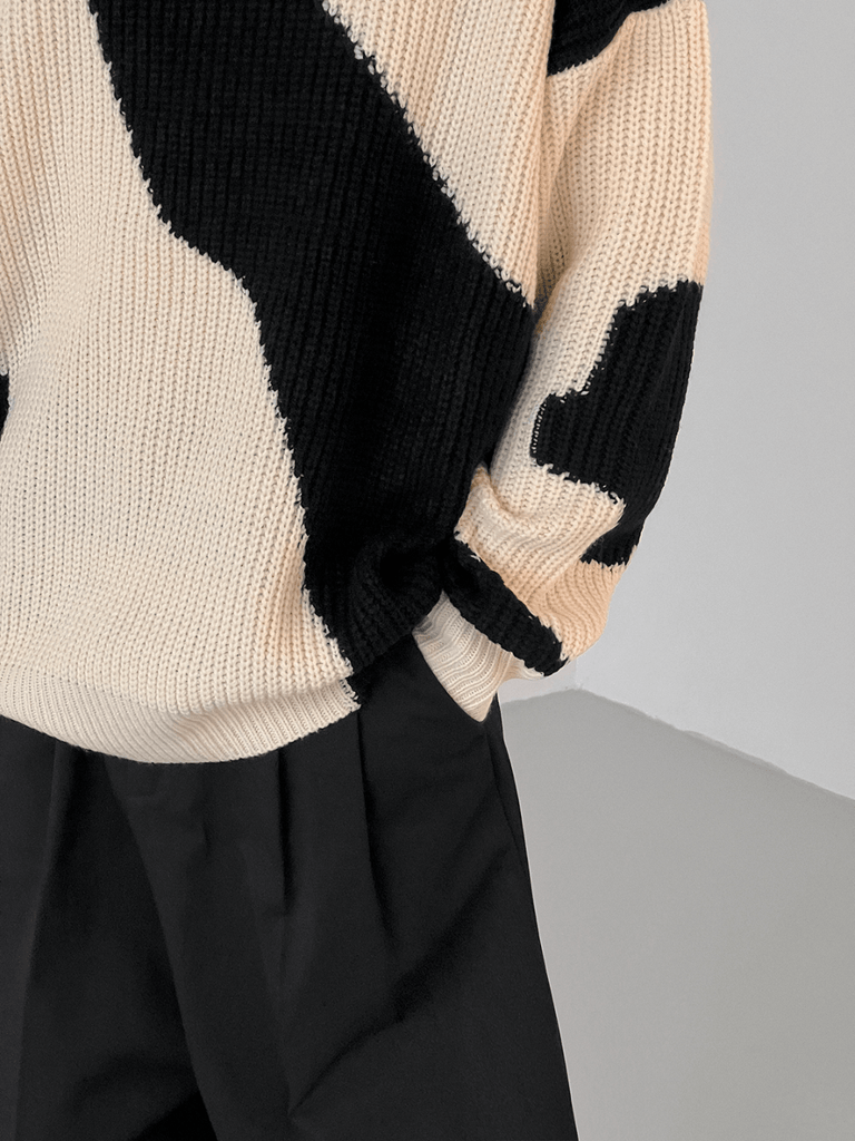 Otusi Contrast Pull Sweater