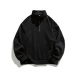 Otusi Basic Half-Zip Pullover Sweatshirt