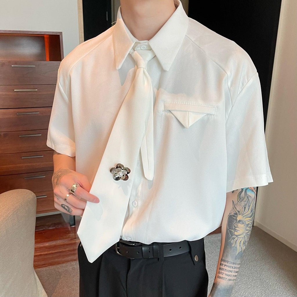 Otusi Basic Shirt With Tie