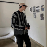 Otusi Black Striped Sweater