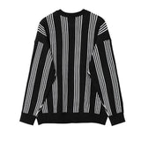Otusi Black Striped Sweater