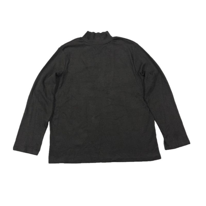 Otusi Black Turtleneck Long Sleeve Shirt