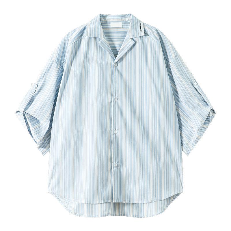 Otusi Blue Striped Shirt