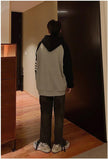 Otusi Color Block Hooded Sweatshirt