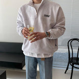 Otusi Embroidery Pullover Sweatshirt