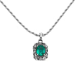 Otusi Emerald Crystal Necklace