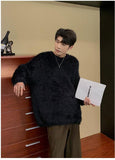 Otusi Fuzzy Fleece Pullover Sweater