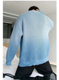 Otusi Gradient Long-sleeved Knitted Sweater