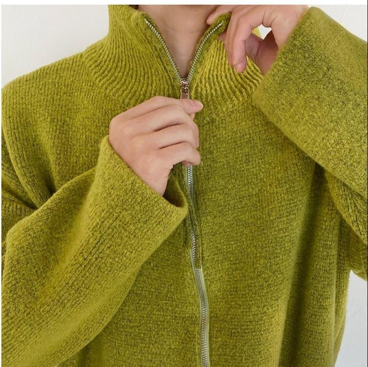 Otusi Green Knitted Jacket