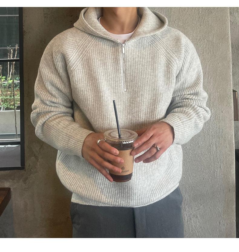 Otusi Half Zip Hooded Sweater