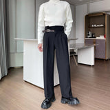 Otusi Irregular High Waist Trousers