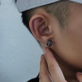 Otusi Irregular Texture Wavy Earrings