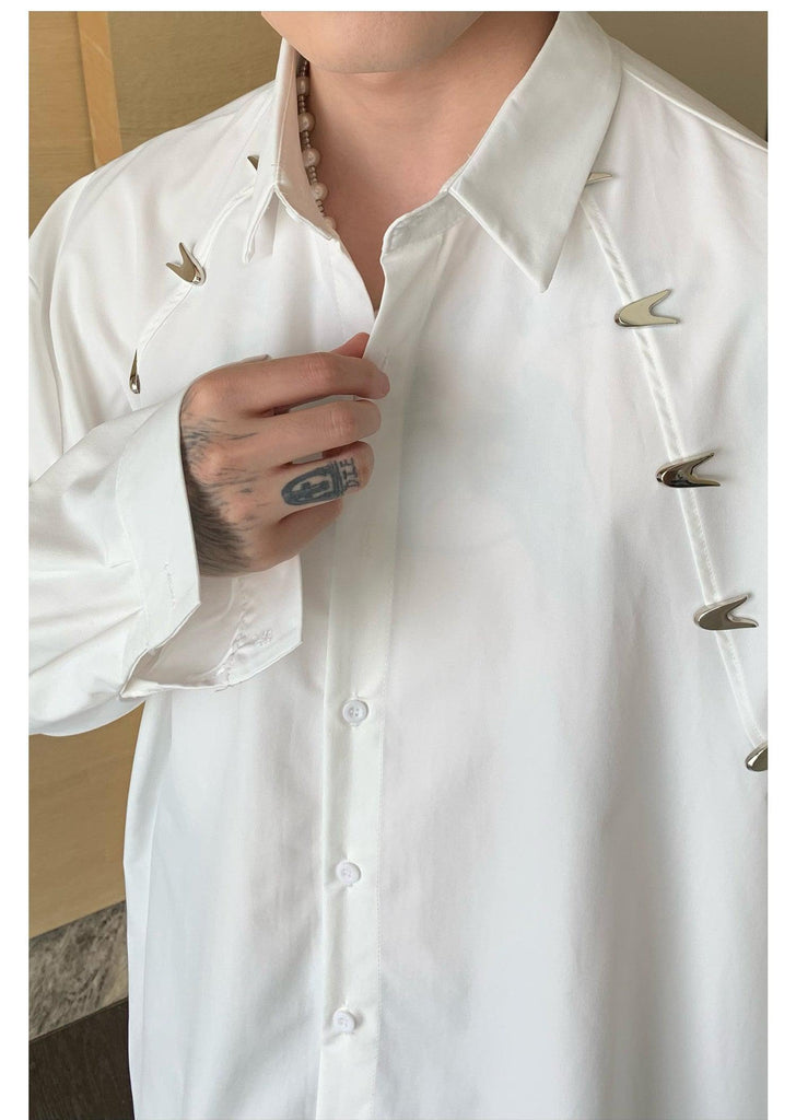 Otusi Long-Sleeve Button-Up Shirt