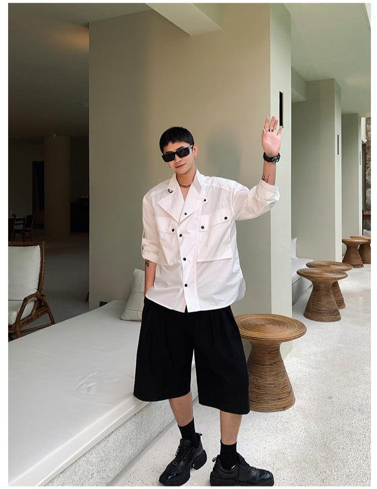 Otusi Long-Sleeved Shirt With Large Pockets