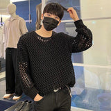 Otusi Loose-fit Mesh-knit T-shirt