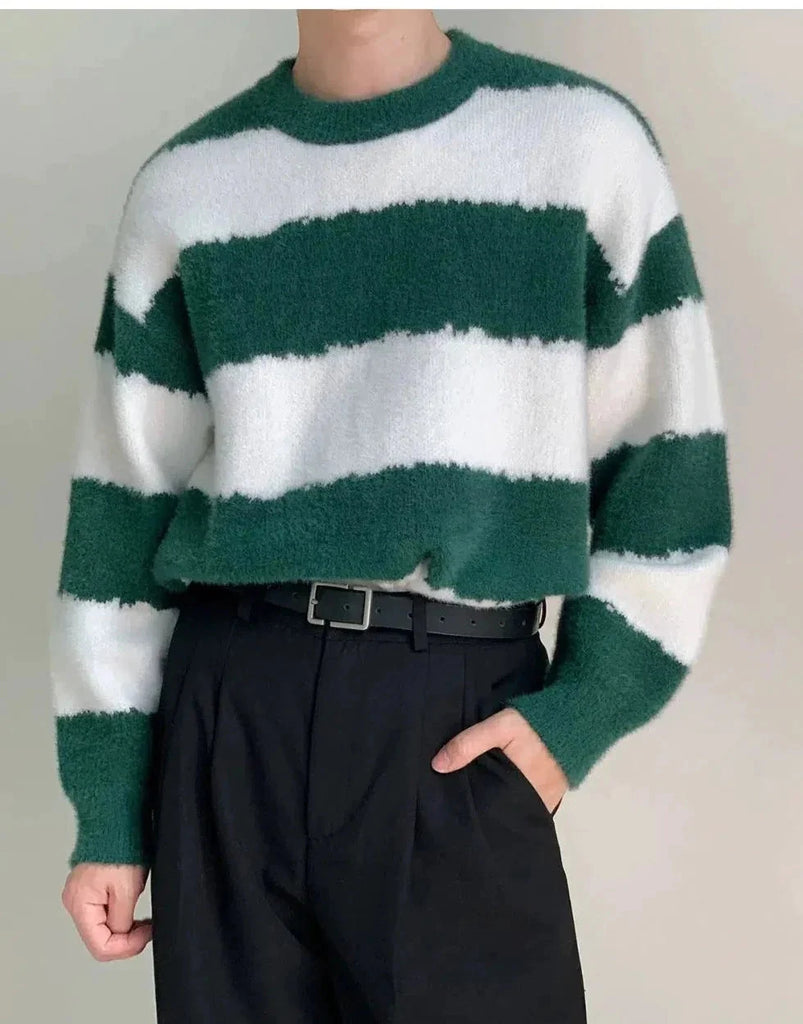 Otusi Mohair Striped Sweater
