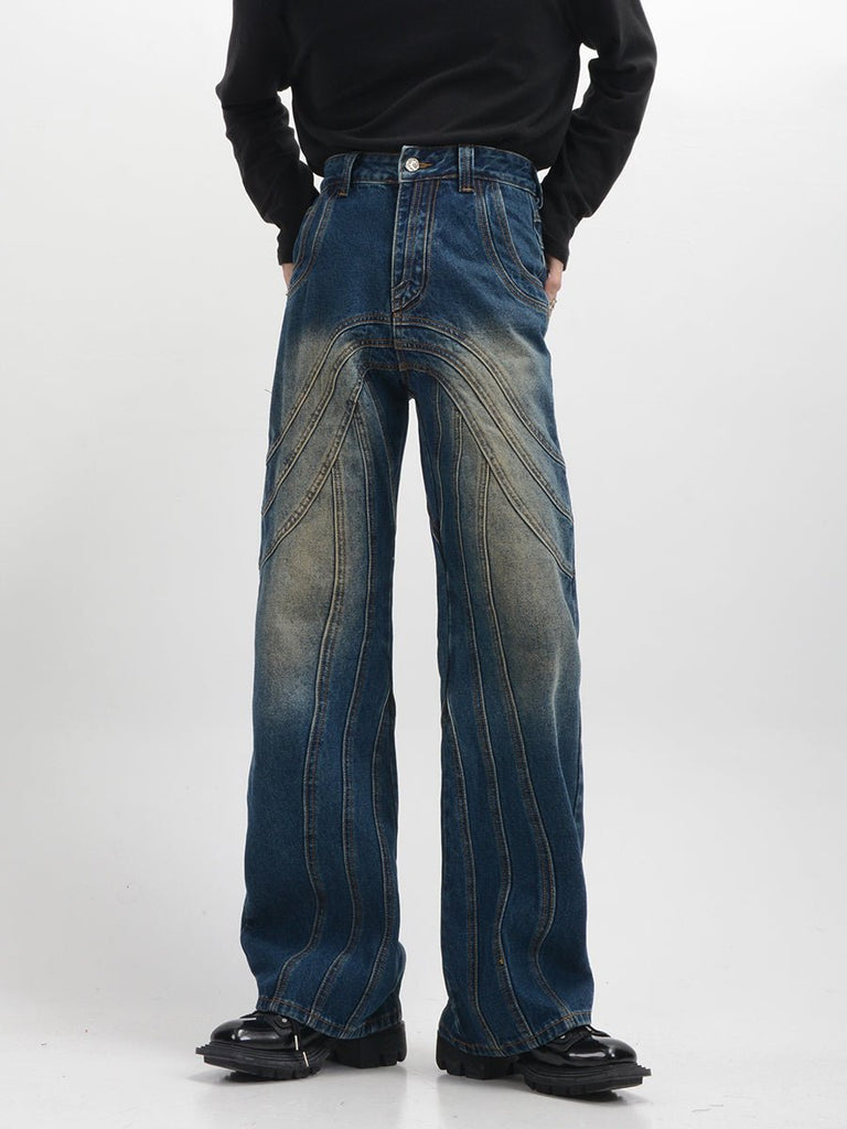 Otusi [LUCE GARMENT] Style flare jeans NA569