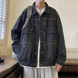 OTUSI 2024 NEW fashionEssential Two Pockets Denim Jacket