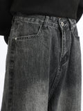 Otusi [MaxDstr] American retro simple loose old jeans na832