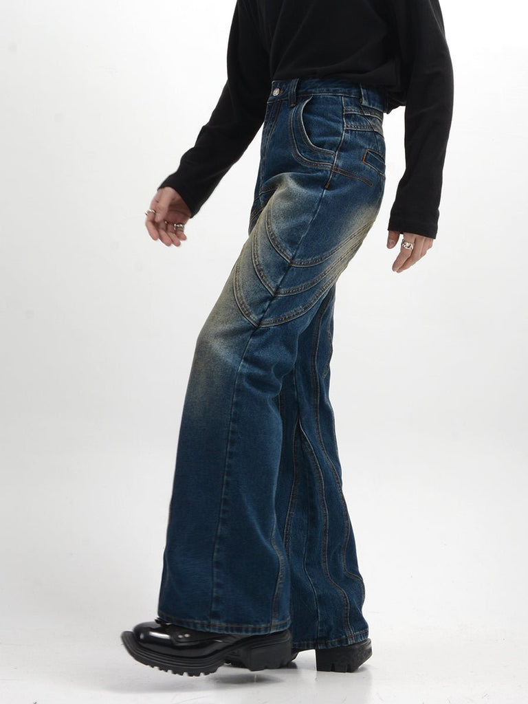 Otusi [LUCE GARMENT] Style flare jeans NA569