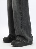 Otusi [MaxDstr] American retro simple loose old jeans na832