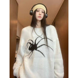 OTUSI YDS Fuzzy Spider Sweater