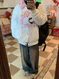 OTUSI 2024 NEW fashionc2 Hello Kitty Windbreaker Jacket