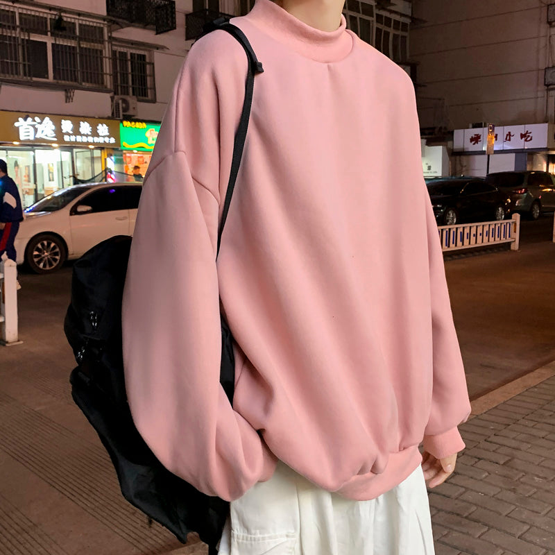 OTUSI Half High Color Sweater