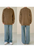 Otusi Olive Mohair Pullover Sweater