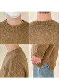 Otusi Olive Mohair Pullover Sweater