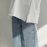Otusi Oversize Curled Long-sleeved Shirt