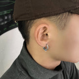 Otusi Punk Chunky Hoop Earrings