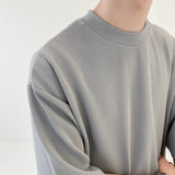 Otusi Round Neck Chiffon Short-Sleeved T-Shirt