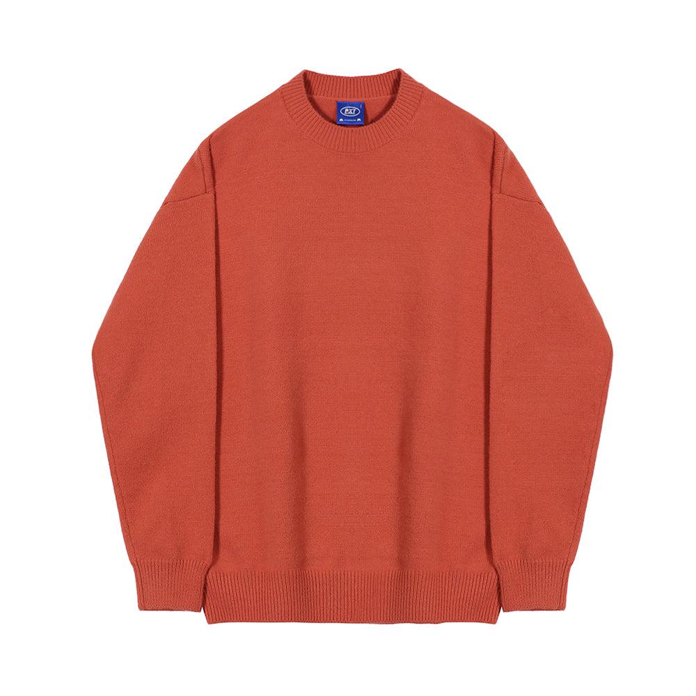 Round Neck Long-sleeved Sweater